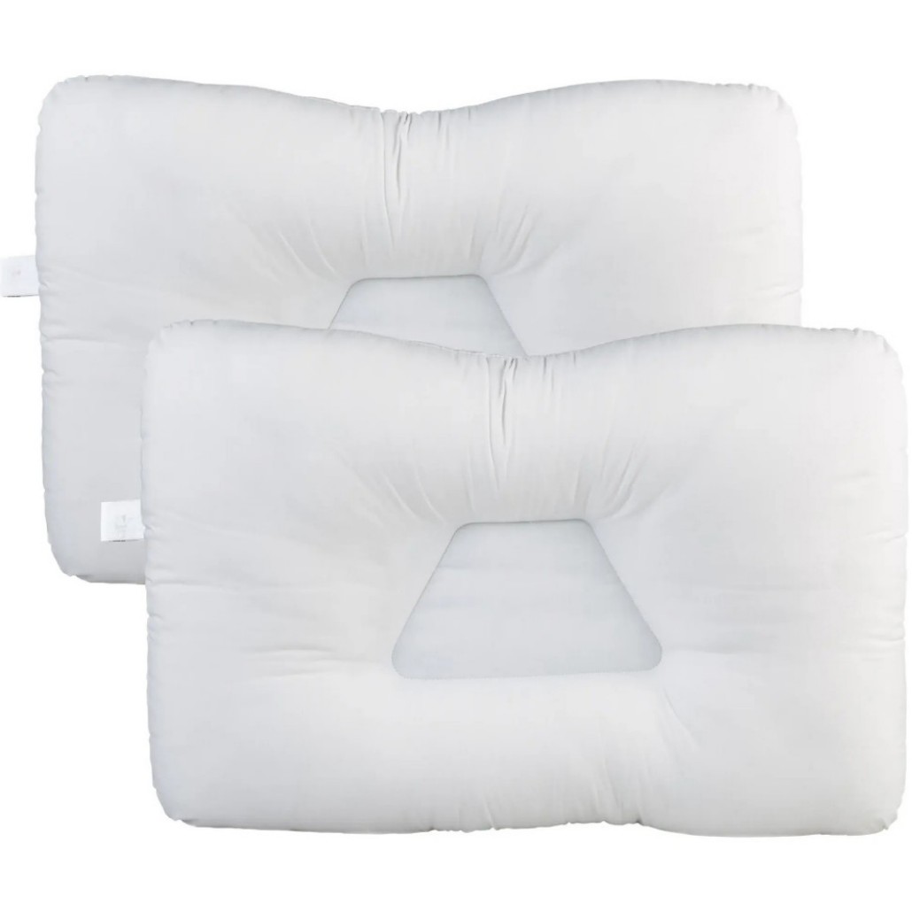 D-shape pillow
