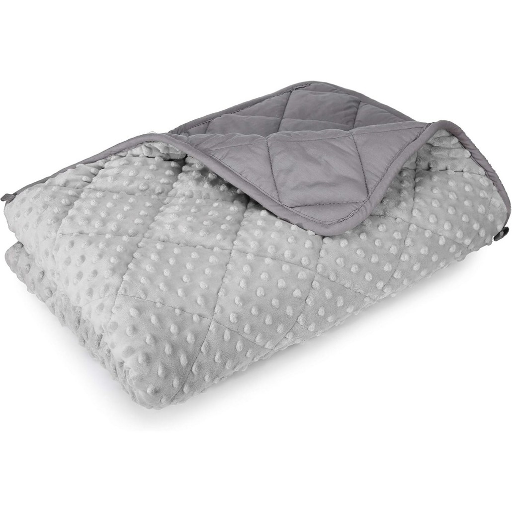 Therapeutic kids weighted blanket