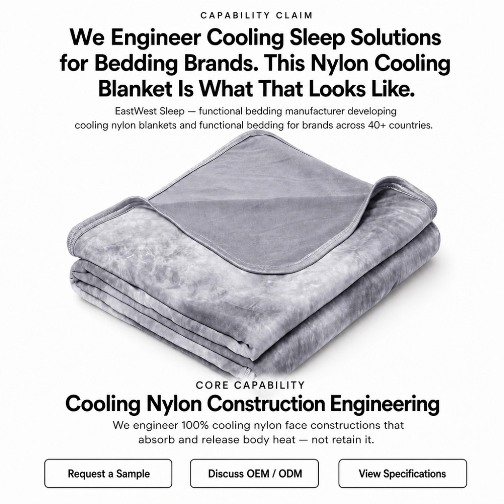 nylon cooling blanket