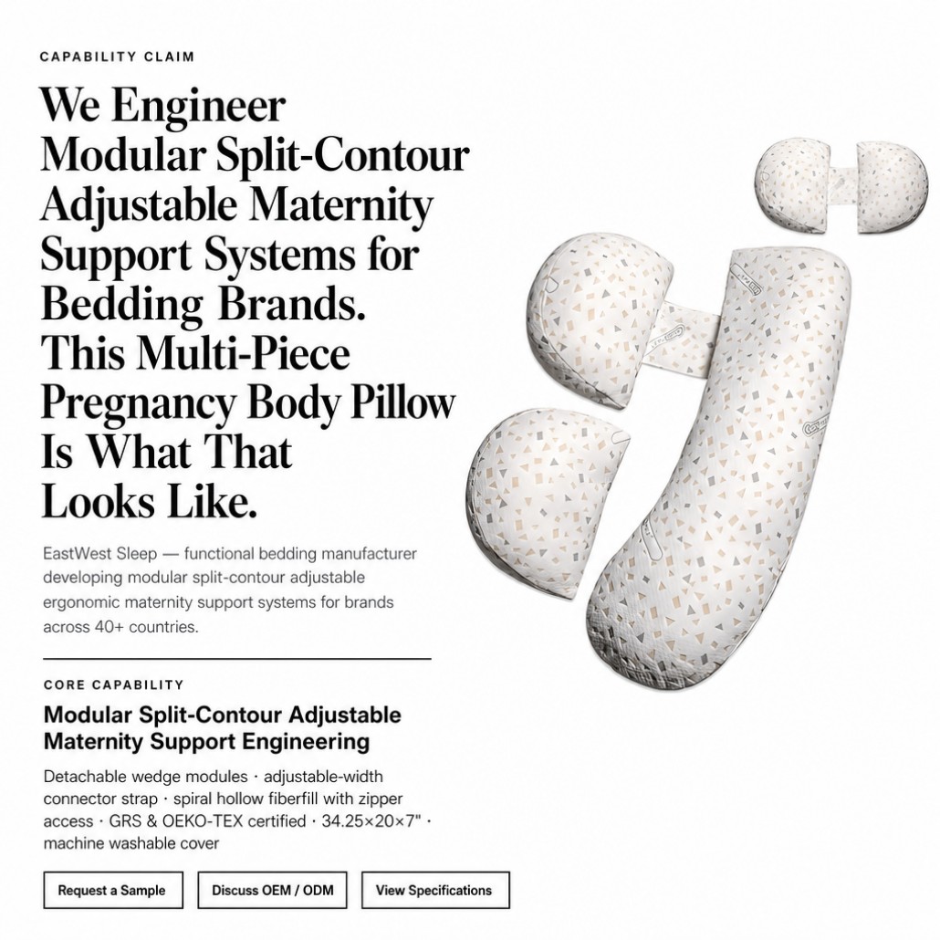 modular pregnancy pillow