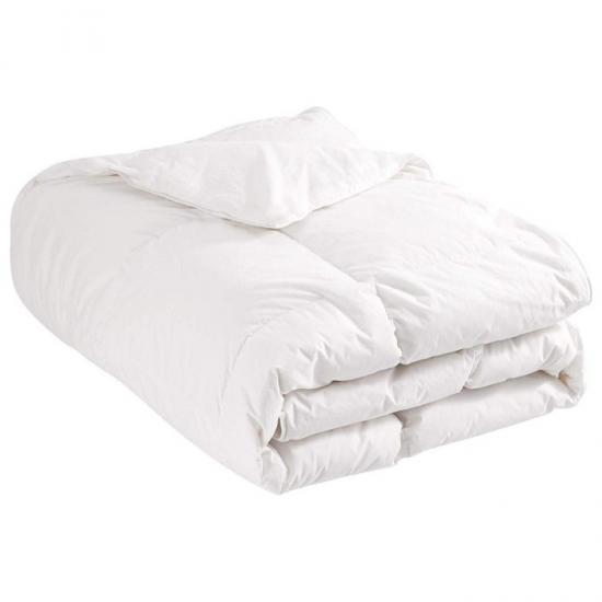 White goose down comforter